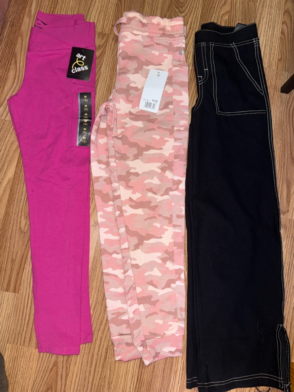 Lot of 3 - Sz 8 - Leggings, Sweats and Pull on Pants